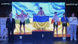 Kilenc magyar érem a veszprémi utánpótlás szumó-Európa-bajnokságon